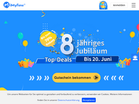 'imyfone.de' screenshot