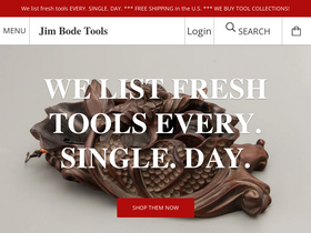 'jimbodetools.com' screenshot