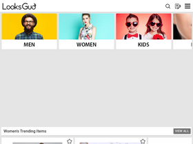 'looksgud.in' screenshot