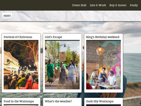 wairarapanz.com homepage screenshot