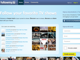'followmy.tv' screenshot