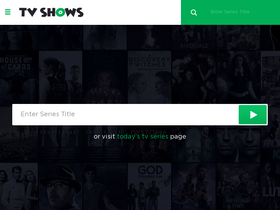 'tvshows.me' screenshot