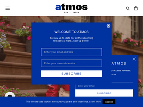 'atmosusa.com' screenshot