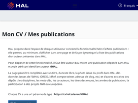 cv.hal.science