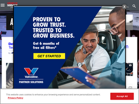 'vehicleservicepros.com' screenshot