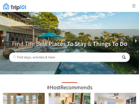 'trip101.com' screenshot