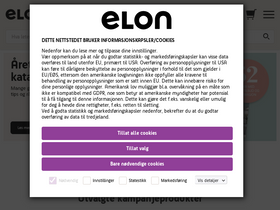 'elon.no' screenshot