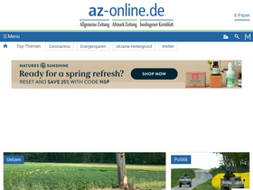 'az-online.de' screenshot