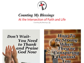 'countingmyblessings.com' screenshot