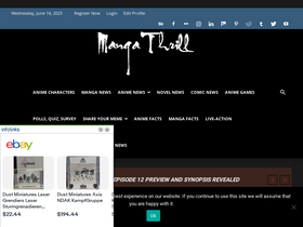 'mangathrill.com' screenshot