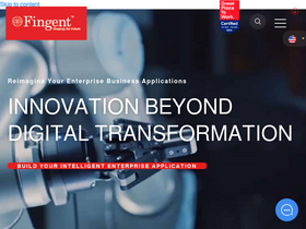 'fingent.com' screenshot