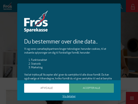 'froes.dk' screenshot