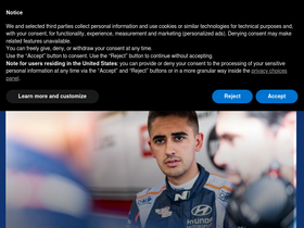 'acisport.it' screenshot