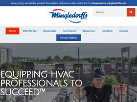 'mingledorffs.com' screenshot