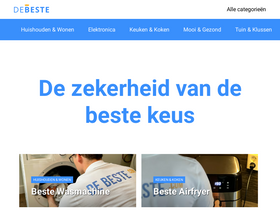'debeste.com' screenshot