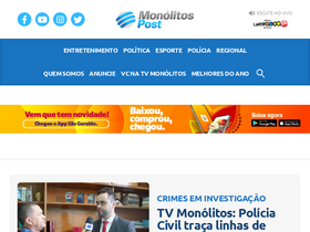 'monolitospost.com' screenshot