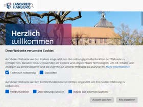 'landkreis-harburg.de' screenshot
