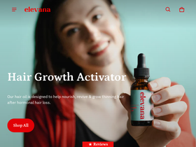 Elevana website screenshot