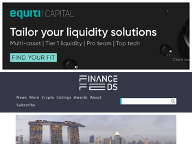 'financefeeds.com' screenshot