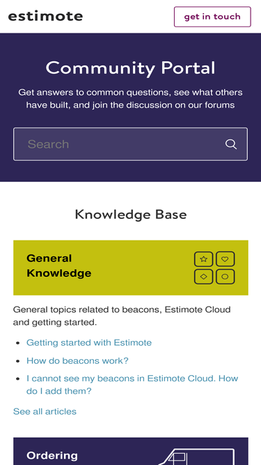 community.estimote.com