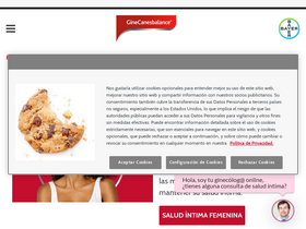 'ginecanes.es' screenshot