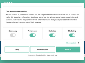'zeendoc.com' screenshot