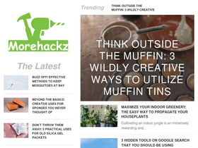 'morehackz.com' screenshot