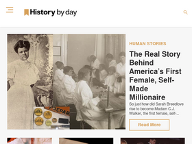 'historybyday.com' screenshot