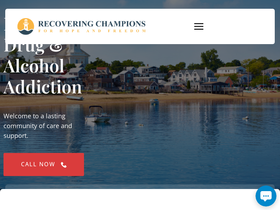 'recoveringchampions.com' screenshot