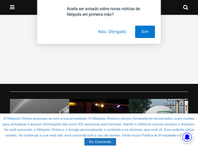 'nilopolisonline.com.br' screenshot