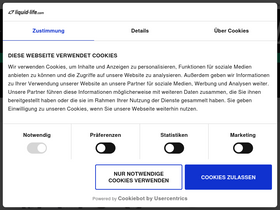 'liquid-life.de' screenshot