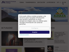 'malaga.es' screenshot