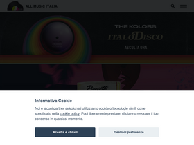 'allmusicitalia.it' screenshot
