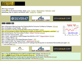 '321gold.com' screenshot