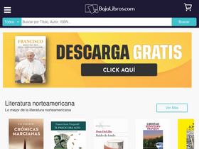 'bajalibros.com' screenshot