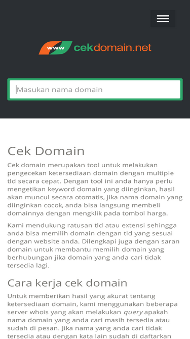 cekdomain.net