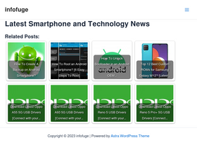 'infofuge.com' screenshot