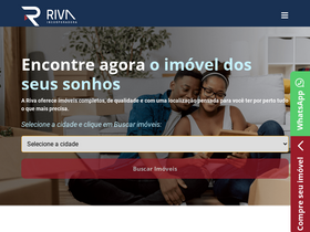 'rivaincorporadora.com.br' screenshot