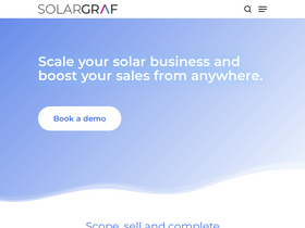 'solargraf.com' screenshot