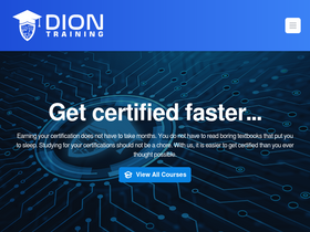 'diontraining.com' screenshot