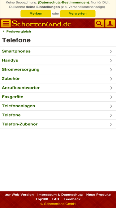 telefon.schottenland.de