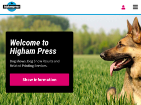 'highampress.co.uk' screenshot