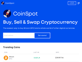 'coinspot.com.au' screenshot