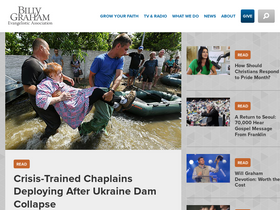 'billygraham.org' screenshot