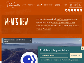 'patijinich.com' screenshot