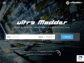 'umodder.com' screenshot