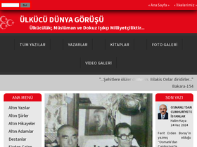 'ulkucudunya.com' screenshot