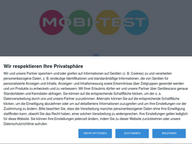 'mobi-test.de' screenshot