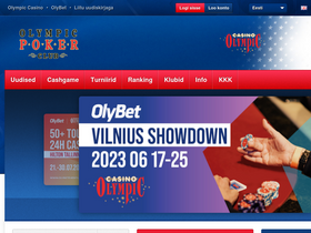 'olympic-poker.com' screenshot
