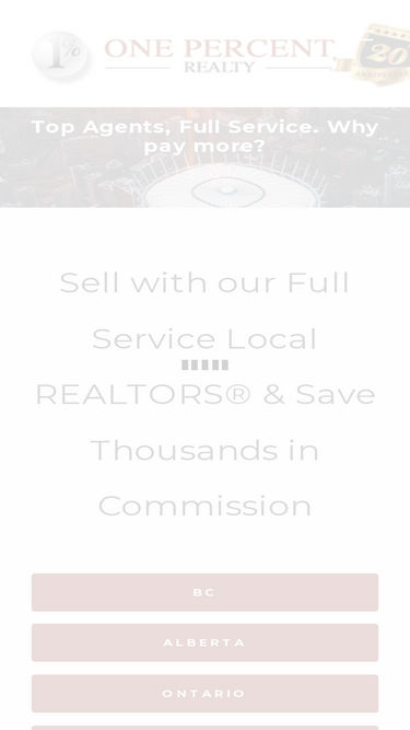 onepercentrealty.com